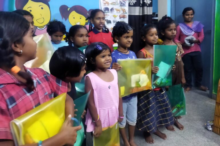 "With the orphanage girls, we discussed the importance of maintaining hygiene and how such donations may spread awareness of it. One of the girls got up and said that she too would like to teach the younger children about cleanliness so they will be prepared for adulthood. They are the most knowledgeable kids of their age I've ever encountered." 
- Baibhabi Madhukulya